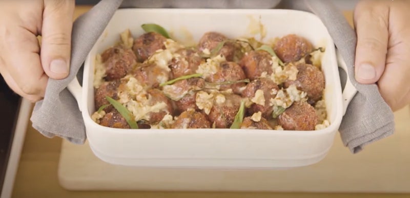 Polpette alle rape